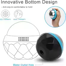 60MM Cryo Cold Roller Hot & Cold Compress Massage Roller Ball Body Therapy Foot Back Waist Hip Relaxer Ice Therapy Massager Tool