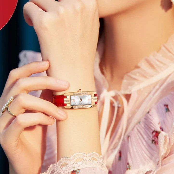 Elegant Temperament Square Ladies Quartz Watch (BUY 1 GET 1 FREE)