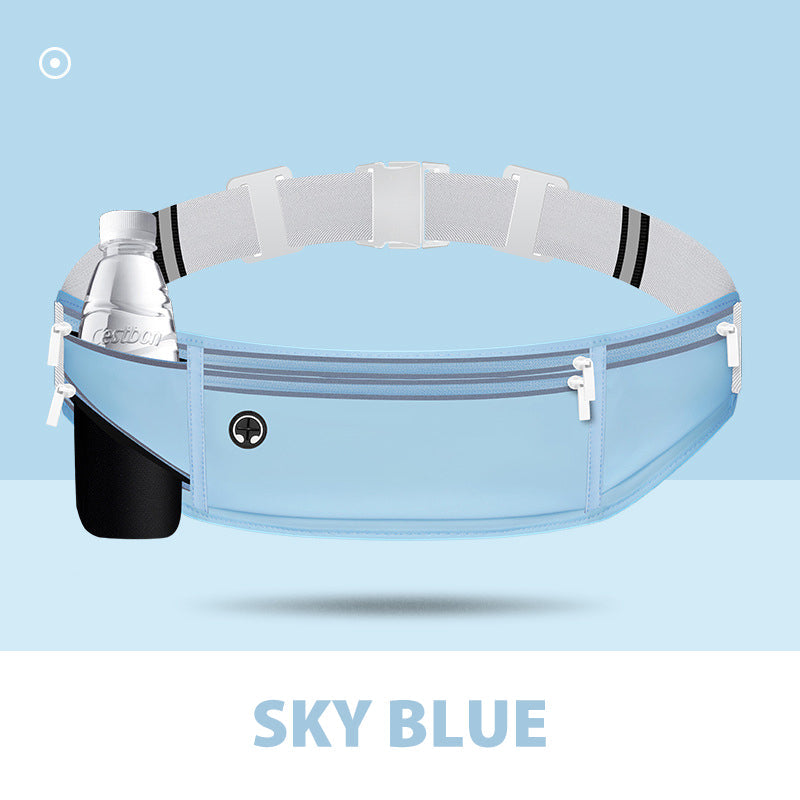 Ultra-Light Exercise Waist Pack with 4 Pockets